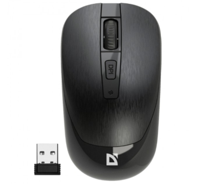 Defender Мишка Defender Wave MM-995 Silent Wireless Black (52995)