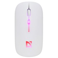 Мишка Defender Touch MM-997 Silent Wireless RGB White (52998)