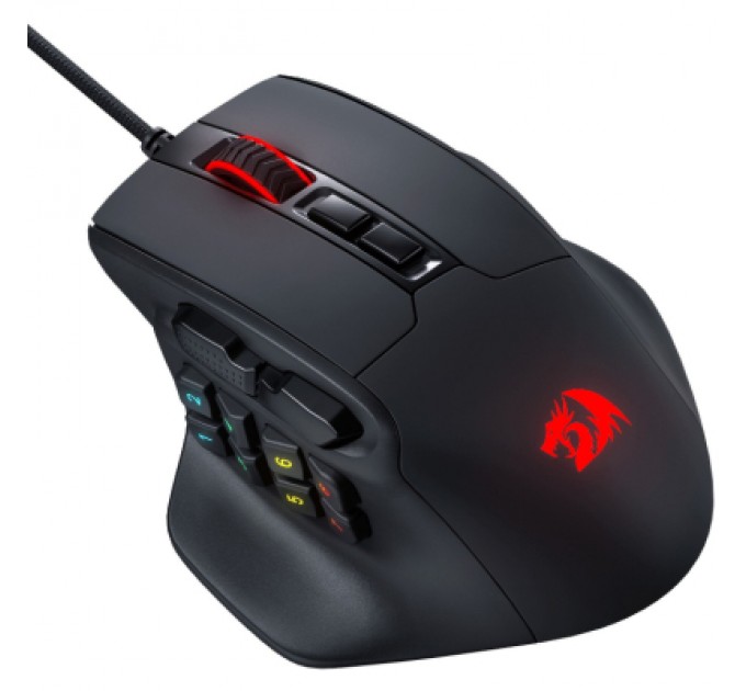 Redragon Мишка Redragon Aatrox MMO USB Black (71276)