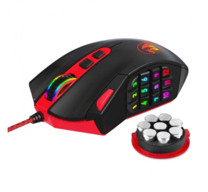 Redragon Мишка Redragon M901-2 MMO USB Black (78177)