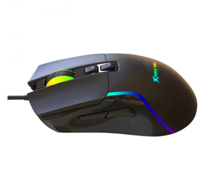 Xtrike ME Мишка Xtrike ME GM-313 USB RGB Black (GM-313)