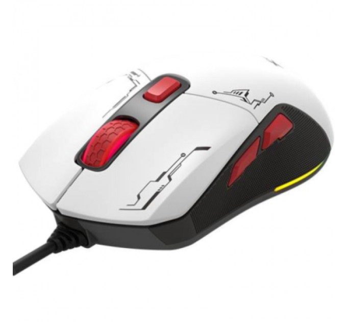 Xtrike ME Мишка Xtrike ME GM-316W USB RGB White (GM-316W)
