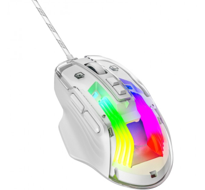 Xtrike ME Мишка Xtrike ME GM-319 USB RGB White (GM-319)