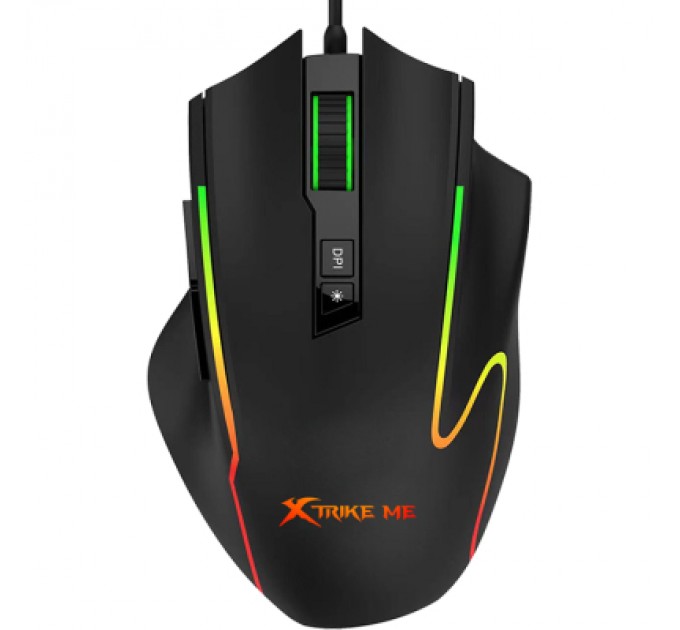 Xtrike ME Мишка Xtrike ME GM-518 USB RGB Black (GM-518)