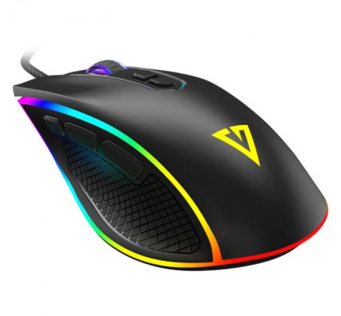 Modecom Мишка Modecom Veles Volcano RGB USB Black (M-MC-VELES-100)