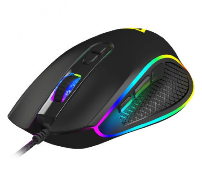 Modecom Мишка Modecom Veles Volcano RGB USB Black (M-MC-VELES-100)