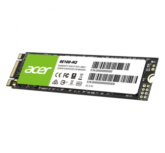 Acer Накопичувач SSD M.2 2280 2TB RE100 Acer (BL.9BWWA.116)