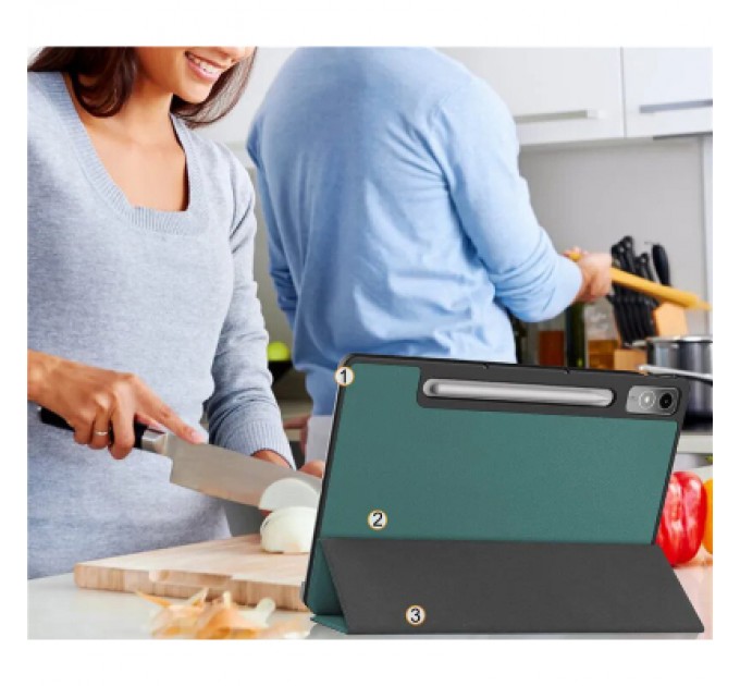BeCover Чохол до планшета BeCover Smart Case Lenovo Tab P12 TB-370FU 12.7" Dark Green (710058)