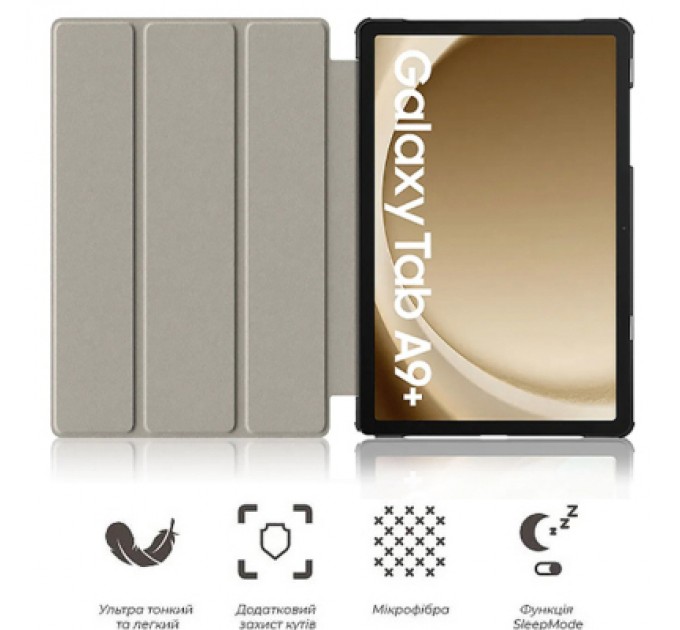 BeCover Чохол до планшета BeCover Smart Case Samsung Tab A9 Plus SM-X210/SM-X215/SM-X216 11.0" Black (710302)