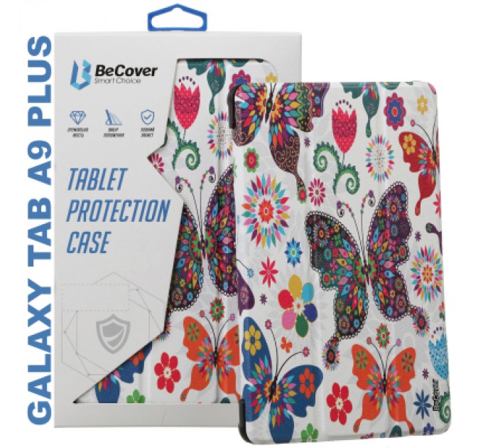 BeCover Чохол до планшета BeCover Smart Case Samsung Tab A9 Plus SM-X210/SM-X215/SM-X216 11.0" Butterfly (710312)