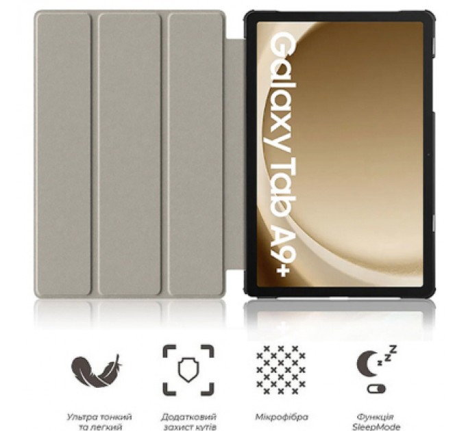 BeCover Чохол до планшета BeCover Smart Case Samsung Tab A9 Plus SM-X210/SM-X215/SM-X216 11.0" Dark Green (710307)