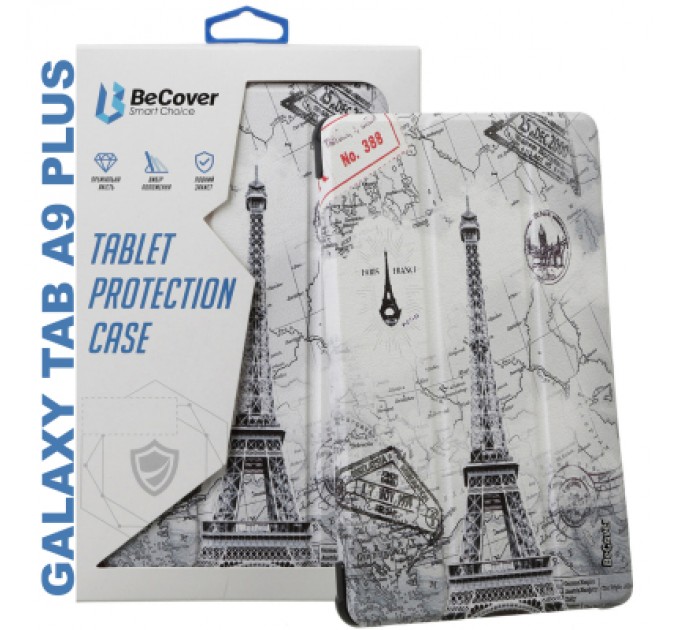 BeCover Чохол до планшета BeCover Smart Case Samsung Tab A9 Plus SM-X210/SM-X215/SM-X216 11.0" Paris (710316)