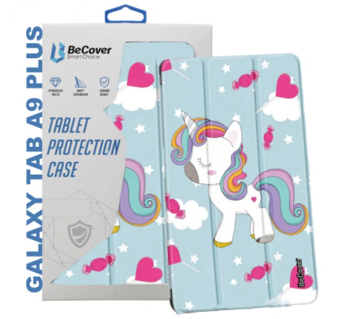 BeCover Чохол до планшета BeCover Smart Case Samsung Tab A9 Plus SM-X210/SM-X215/SM-X216 11.0" Unicorn (710321)