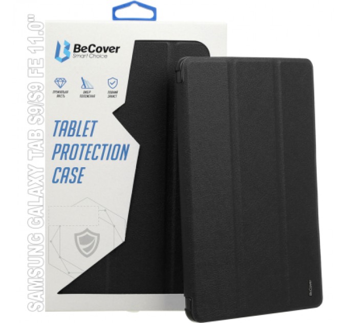 BeCover Чохол до планшета BeCover Smart Case Samsung Tab S9 (SM-X710/SM-X716)/S9 FE (SM-X510/SM-X516B) 11.0" Black (709890)
