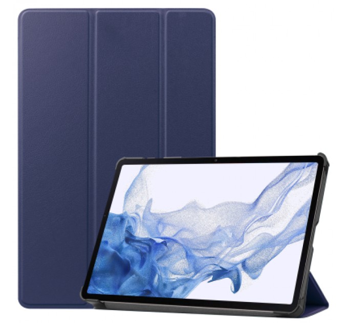 BeCover Чохол до планшета BeCover Smart Case Samsung Tab S9 (SM-X710/SM-X716)/S9 FE (SM-X510/SM-X516B) 11.0" Deep Blue (709891)