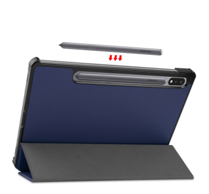 BeCover Чохол до планшета BeCover Smart Case Samsung Tab S9 (SM-X710/SM-X716)/S9 FE (SM-X510/SM-X516B) 11.0" Deep Blue (709891)