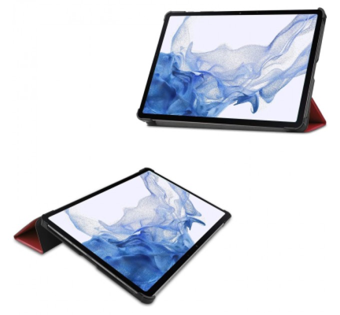 BeCover Чохол до планшета BeCover Smart Case Samsung Tab S9 (SM-X710/SM-X716)/S9 FE (SM-X510/SM-X516B) 11.0" Red Wine (709893)