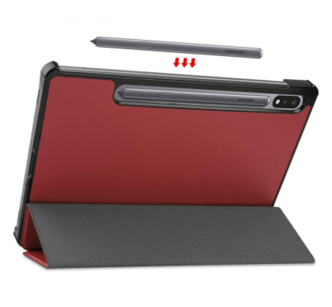 BeCover Чохол до планшета BeCover Smart Case Samsung Tab S9 (SM-X710/SM-X716)/S9 FE (SM-X510/SM-X516B) 11.0" Red Wine (709893)