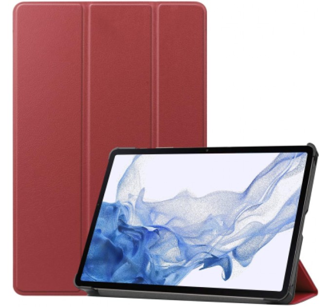 BeCover Чохол до планшета BeCover Smart Case Samsung Tab S9 (SM-X710/SM-X716)/S9 FE (SM-X510/SM-X516B) 11.0" Red Wine (709893)