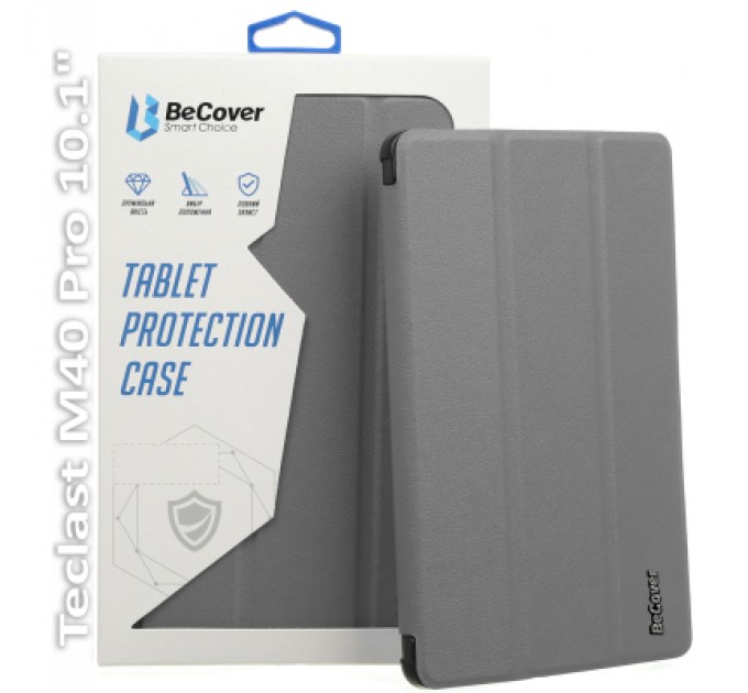 BeCover Чохол до планшета BeCover Smart Case Teclast M40 Pro 10.1" Gray (709881)