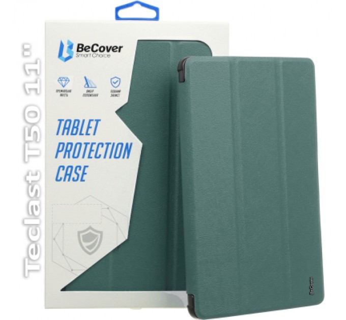 BeCover Чохол до планшета BeCover Smart Case Teclast T50 2022 11" Dark Green (709898)