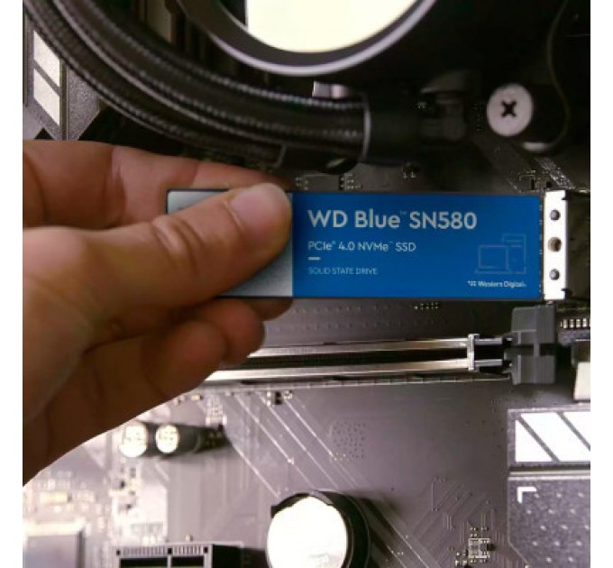 WESTERN DIGITAL Накопичувач SSD M.2 2280 500GB SN580 Blue WD (WDS500G3B0E)