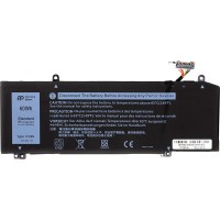 Акумулятор до ноутбука DELL Alienware M15 R1 2018 (1F22N) 15.4V 3000mAh PowerPlant (NB441907)