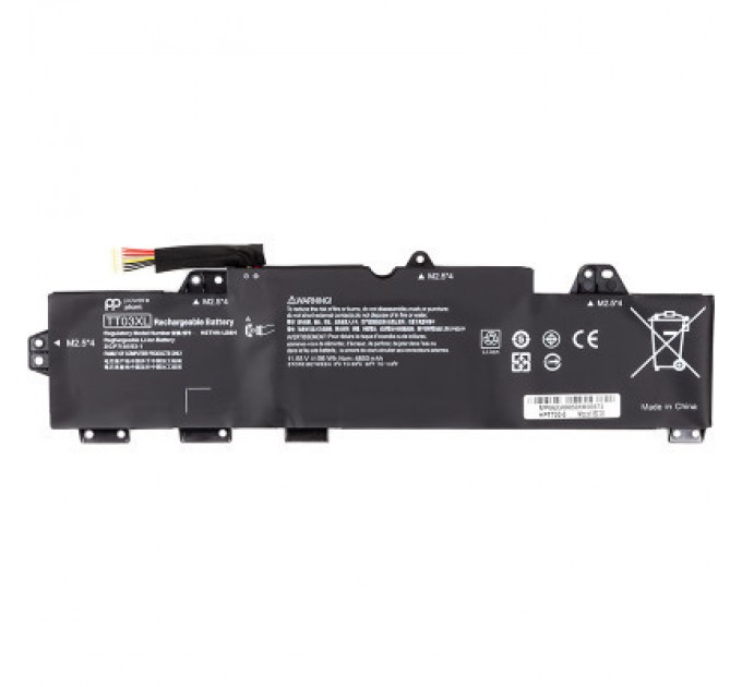 PowerPlant Акумулятор до ноутбука HP EliteBook 850 G5 (TT03XL) 11.55V 4850mAh PowerPlant (NB462131)