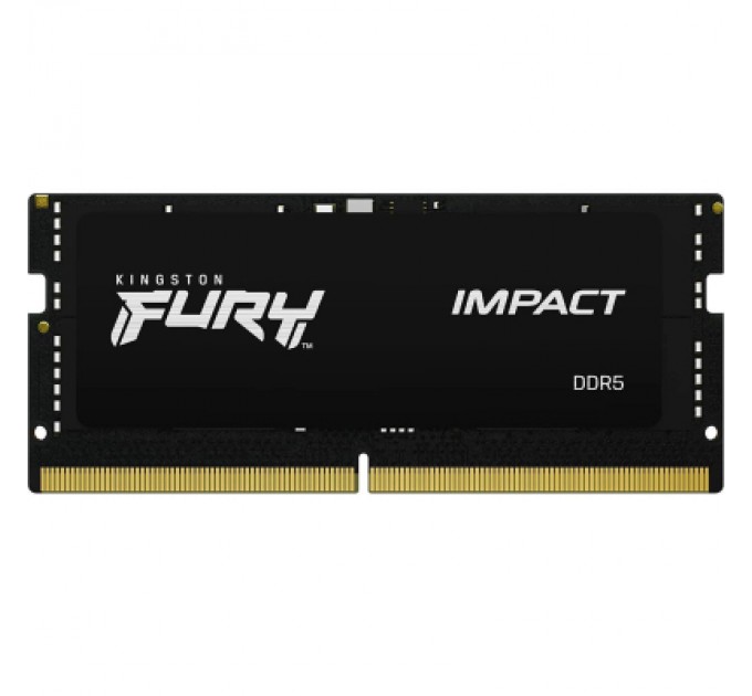 Kingston Fury (ex.HyperX) Модуль пам'яті для ноутбука SoDIMM DDR5 16GB 6000 MHz Impact Kingston Fury (ex.HyperX) (KF564S38IB-16)