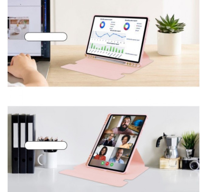 BeCover Чохол до планшета BeCover 360° Rotatable Samsung Tab A9 Plus SM-X210/SM-X215/SM-X216 11.0" Pink (710339)