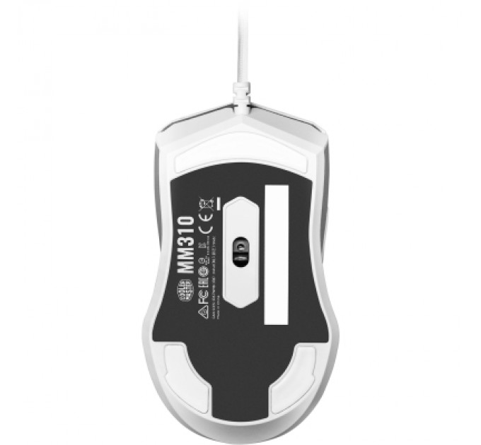COOLER MASTER Мишка CoolerMaster MM310 USB White (MM-310-WWOL1)