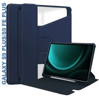 Чохол до планшета BeCover 360° Rotatable Samsung Tab S9 Plus (SM-X810/SM-X816)/S9 FE Plus (SM-X610/SM-X616) 12.4" Deep Blu (710399)
