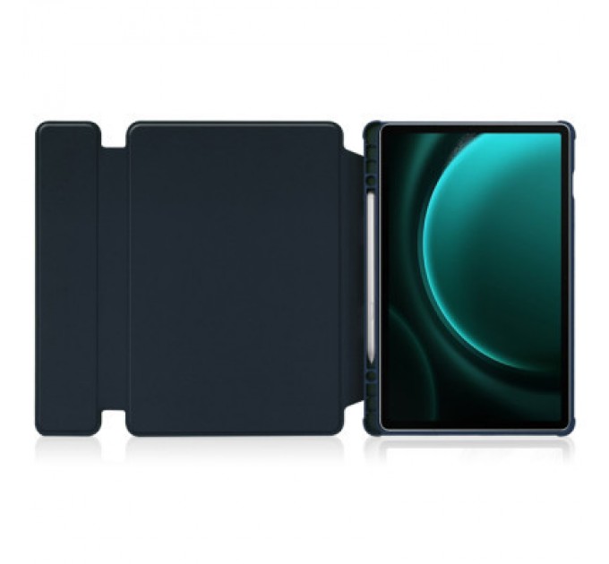 BeCover Чохол до планшета BeCover 360° Rotatable Samsung Tab S9 Plus (SM-X810/SM-X816)/S9 FE Plus (SM-X610/SM-X616) 12.4" Deep Blu (710399)