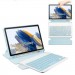 BeCover Чохол до планшета BeCover Keyboard 360° Rotatable Samsung Tab A9 Plus SM-X210/SM-X215/SM-X216 11.0" Light Blue (710332)