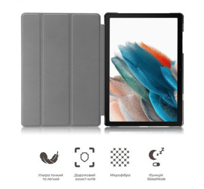 BeCover Чохол до планшета BeCover Smart Case Samsung Tab A9 SM-X115 8.7" Gray (709909)