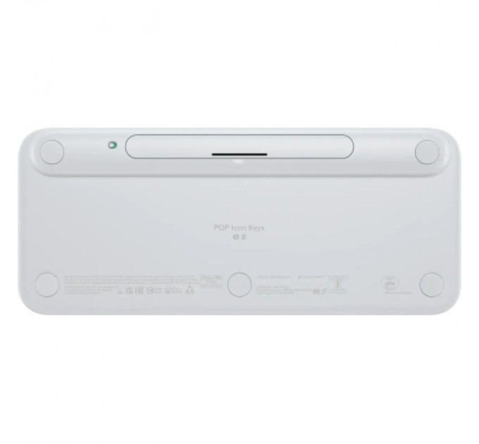 Logitech Клавіатура Logitech POP Icon Keys Bluetooth UA Off-White (920-013072)