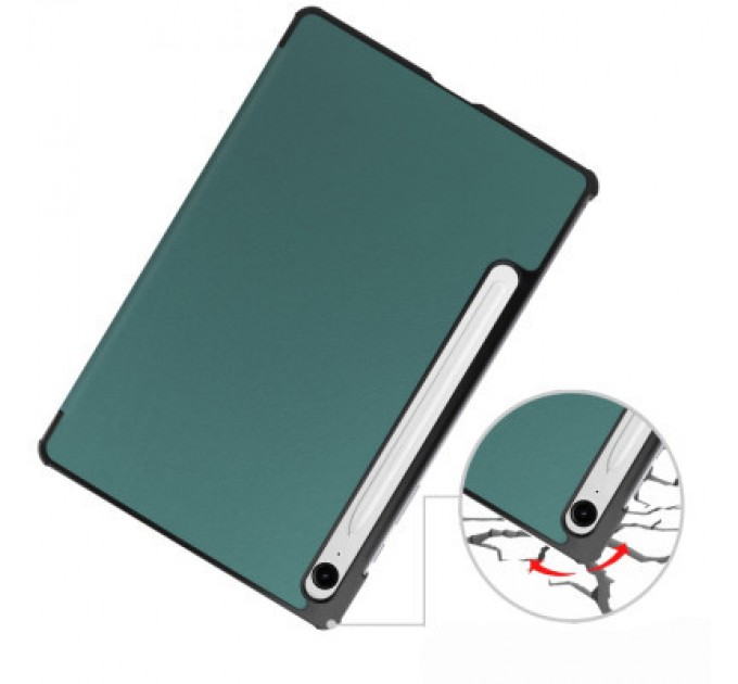BeCover Чохол до планшета BeCover Smart Case Samsung Tab S9 (SM-X710/SM-X716)/S9 FE (SM-X510/SM-X516B) 11.0" Dark Green (710410)