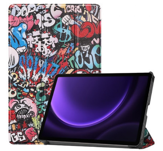 BeCover Чохол до планшета BeCover Smart Case Samsung Tab S9 (SM-X710/SM-X716)/S9 FE (SM-X510/SM-X516B) 11.0" Graffiti (710417)