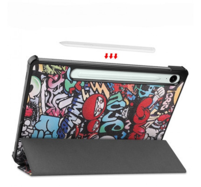 BeCover Чохол до планшета BeCover Smart Case Samsung Tab S9 (SM-X710/SM-X716)/S9 FE (SM-X510/SM-X516B) 11.0" Graffiti (710417)