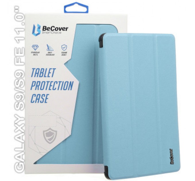 BeCover Чохол до планшета BeCover Smart Case Samsung Tab S9 (SM-X710/SM-X716)/S9 FE (SM-X510/SM-X516B) 11.0" Light Blue (710414)