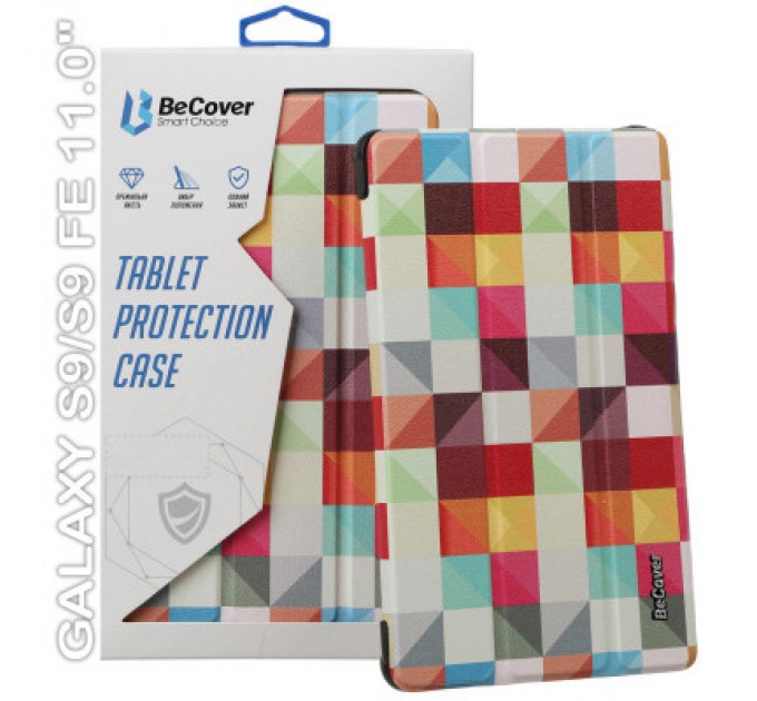 BeCover Чохол до планшета BeCover Smart Case Samsung Tab S9 (SM-X710/SM-X716)/S9 FE (SM-X510/SM-X516B) 11.0" Square (710421)