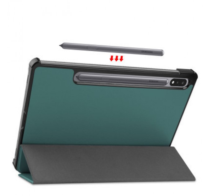 BeCover Чохол до планшета BeCover Smart Case Samsung Tab S9 Plus (SM-X810/SM-X816)/S9 FE Plus (SM-X610/SM-X616) 12.4" Dark Green (710323)