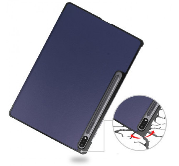 BeCover Чохол до планшета BeCover Smart Case Samsung Tab S9 Plus (SM-X810/SM-X816)/S9 FE Plus (SM-X610/SM-X616) 12.4" Deep Blue (710322)
