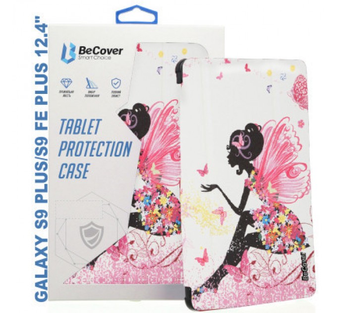BeCover Чохол до планшета BeCover Smart Case Samsung Tab S9 Plus (SM-X810/SM-X816)/S9 FE Plus (SM-X610/SM-X616) 12.4" Fairy (710384)