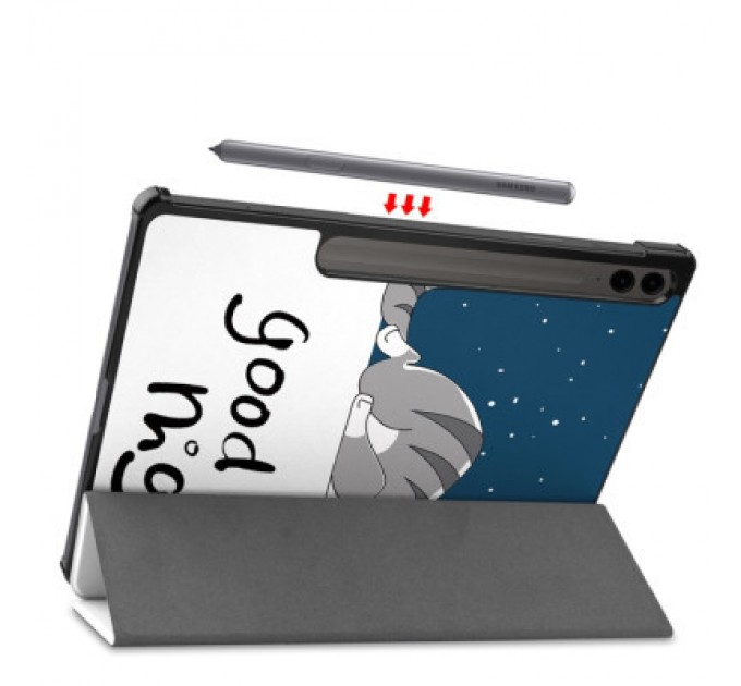 BeCover Чохол до планшета BeCover Smart Case Samsung Tab S9 Plus (SM-X810/SM-X816)/S9 FE Plus (SM-X610/SM-X616) 12.4" Good Night (710378)
