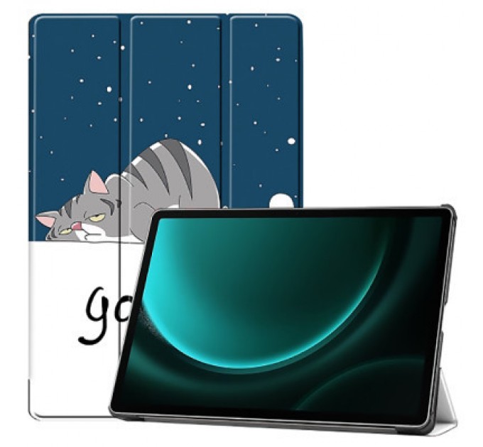 BeCover Чохол до планшета BeCover Smart Case Samsung Tab S9 Plus (SM-X810/SM-X816)/S9 FE Plus (SM-X610/SM-X616) 12.4" Good Night (710378)
