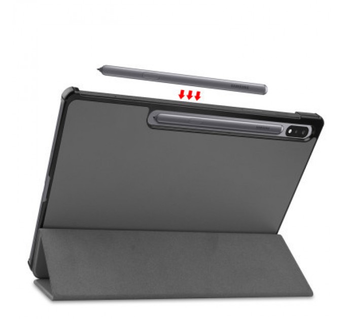BeCover Чохол до планшета BeCover Smart Case Samsung Tab S9 Plus (SM-X810/SM-X816)/S9 FE Plus (SM-X610/SM-X616) 12.4" Gray (710324)