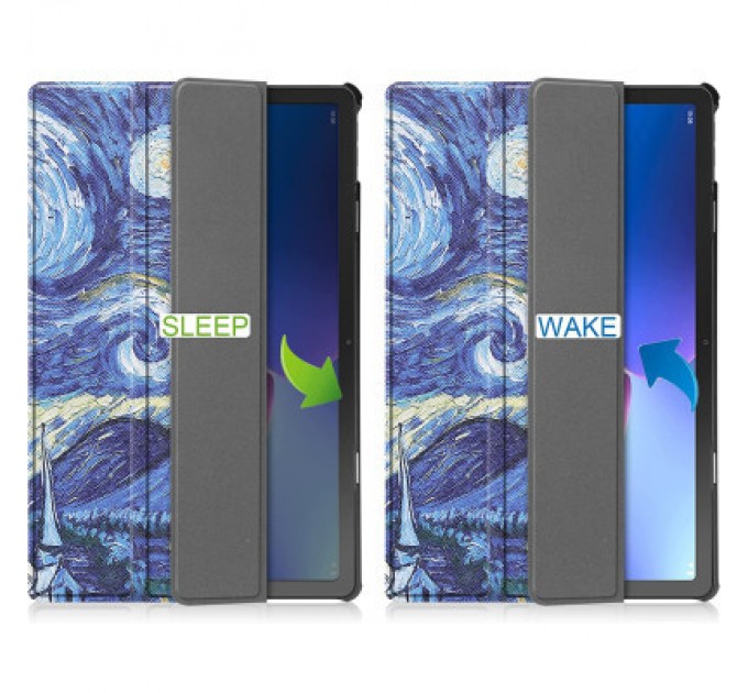 BeCover Чохол до планшета BeCover Smart Case Samsung Tab S9 Plus (SM-X810/SM-X816)/S9 FE Plus (SM-X610/SM-X616) 12.4" Night (710379)