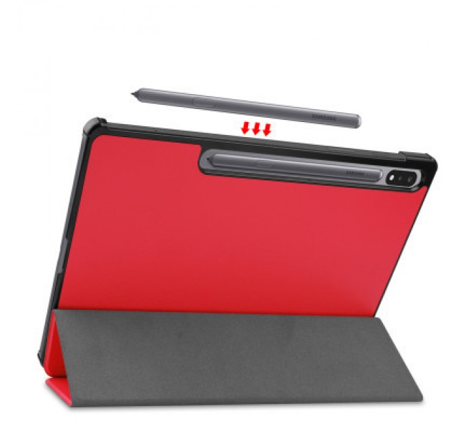 BeCover Чохол до планшета BeCover Smart Case Samsung Tab S9 Plus (SM-X810/SM-X816)/S9 FE Plus (SM-X610/SM-X616) 12.4" Red (710325)
