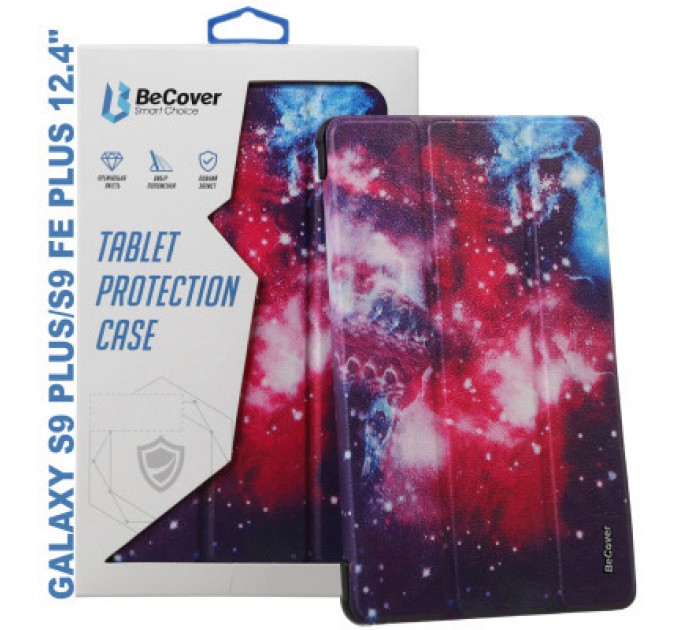 BeCover Чохол до планшета BeCover Smart Case Samsung Tab S9 Plus (SM-X810/SM-X816)/S9 FE Plus (SM-X610/SM-X616) 12.4" Space (710382)